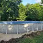 7000 18x33 Oval Pool