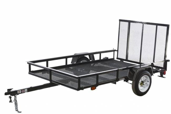 Carry-On 5x8 Mesh Floor Trailer