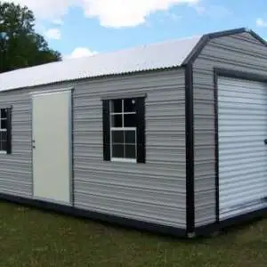 Aluminum Barn Style Shed