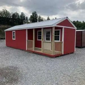 Wood Building Corner Cabin