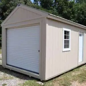 Wood Building Garage