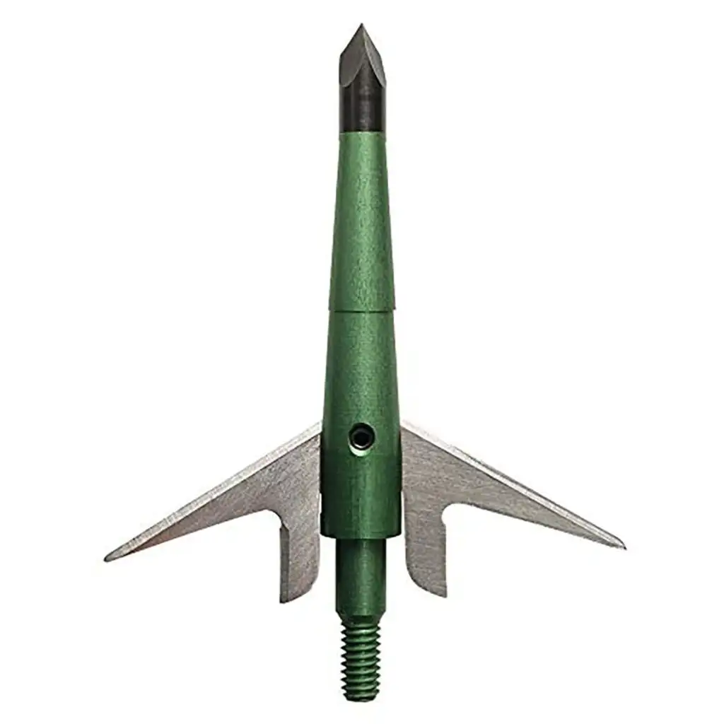 Swhacker SWH00207 100 Grain 2" 2 Blade Broadhead 3pk w/ Practice Tip