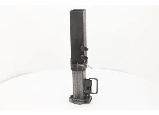 Square gooseneck coupler; 4.5in