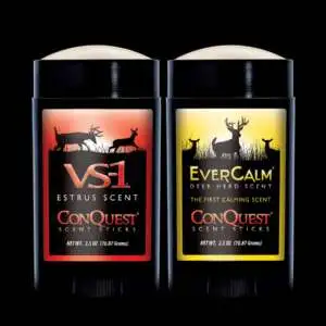 ConQuest Scents 1240 Hunter's Pack 1 VS_1 & 1 Ever Calm Deer Herd in a Stick