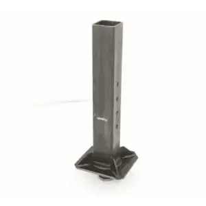 Square tube king pin gooseneck