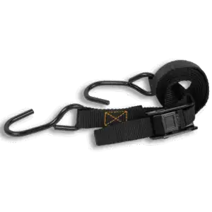 Muddy TA025_3 Cam_Buckle Strap, 1"W x 8' Long, 400 Lb Limit, 3Pk