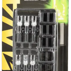 NAP ILLN-GR-6PK ILLUMINATED NOCK GREEN 6PK