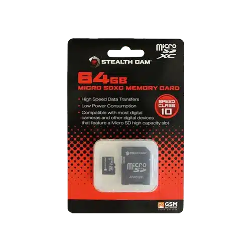 Stealth Cam STC-64MICSD 64GB MICRO SD CARD