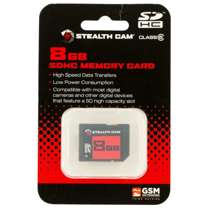 Stealth Cam STC-8GB 8GB SD CARD