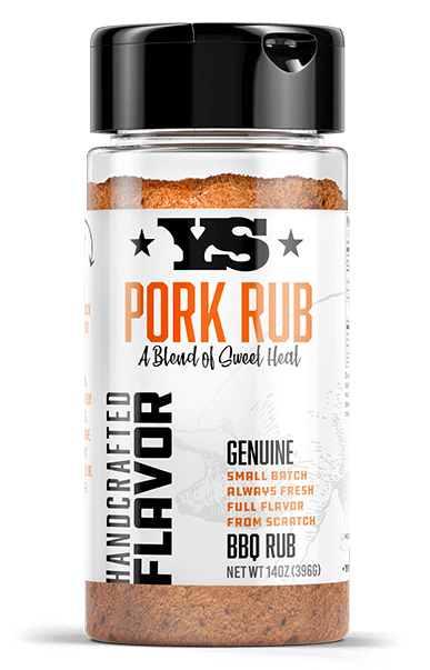 YODER SMOKERS 1080-01 YS, Rub, Pork, 14 oz