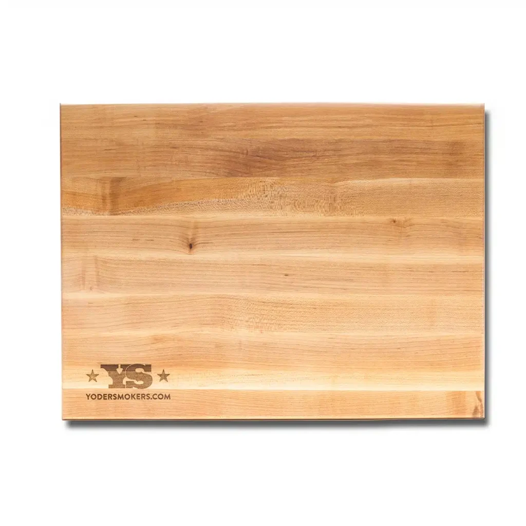 YODER SMOKERS 1040-04 YS Engraved BOOS Block Cutting Board