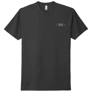 YODER SMOKERS 1005-04 Apparel, T-Shirt, YS Logo, Black/Gray