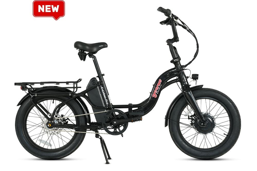 E-Urban PRO Folding E-Bike (Black, 7-Speed, Torque Sensor)