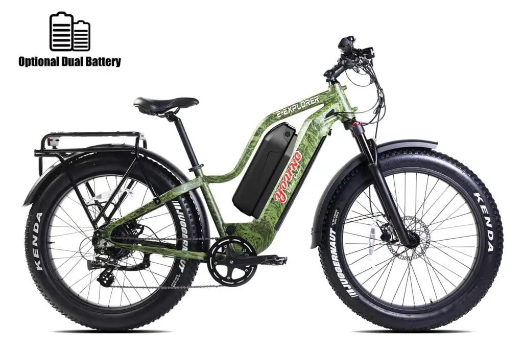 E-Explorer Off-Road E-Bike (Size M, Forest Camo)