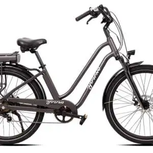 E-Vie Hybrid Crossover Step-Through (Gun Metal)