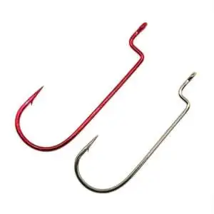 Gamakatsu 54415 Gamakatsu Nano Alpha Worm Hooks - RB Black