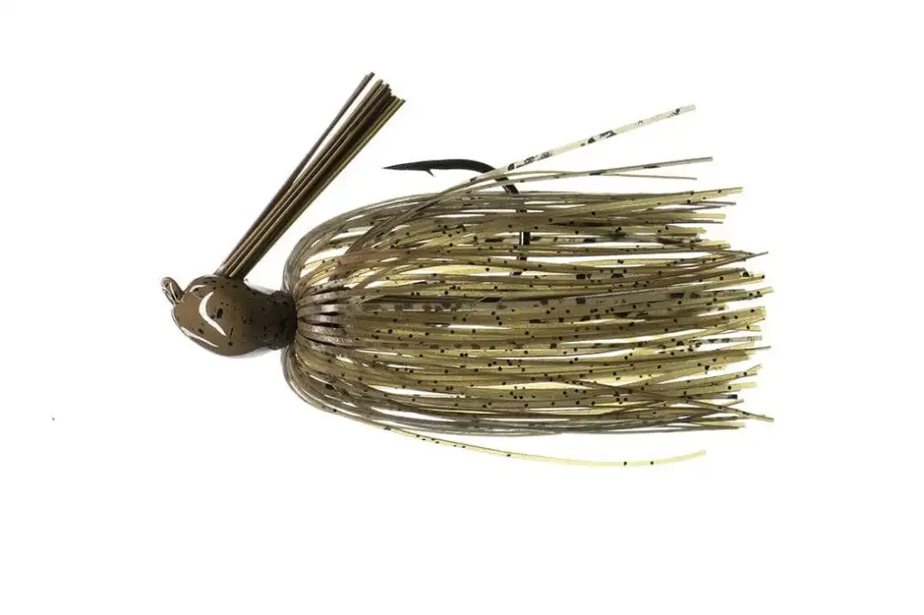 Dirty Jigs CPGRP-38 Luke Clausen Compact Pitchin' Jig; Green Pumpkin; 3/8oz