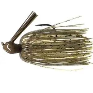 Dirty Jigs CPGRP-38 Luke Clausen Compact Pitchin' Jig; Green Pumpkin; 3/8oz
