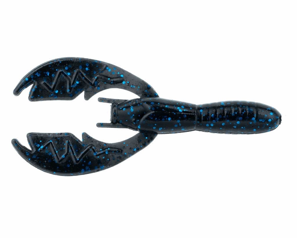 Net Bait X35522 BaitFuel Baby Paca Craw - Black Blue Flake