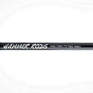 Hammer Rods HMG73MH Elite Series 7'3" Baitcaster Micro Guide - Medium Heavy