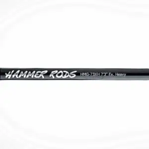Hammer Rods HMG73XH HMG73XH Elite Series 7' 3" Baitcaster - Extra Heavy