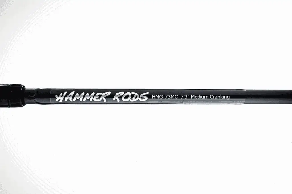 Hammer Rods HMG73MHC Crankbait Series 7'3" Micro Guide - Medium Heavy