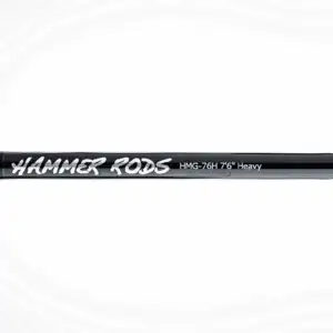 Hammer Rods HMG76H Elite Series Baitcaster 7' 6" Micro Guide - Heavy