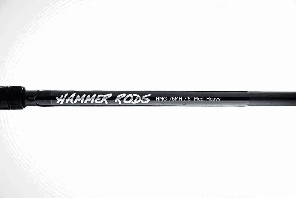 Hammer Rods HMG76MH Elite Series Baitcaster 7' 6" Micro Guide - Medium Heavy