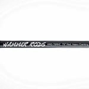 Hammer Rods HMG76MHC Crankbait Series 7' 6" Micro Guide - Medium Heavy