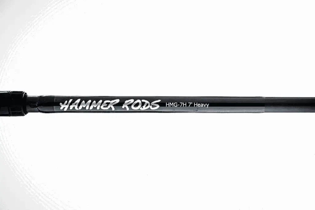 Hammer Rods HMG7H Elite Series Baitcaster 7' Micro Guide Heavy