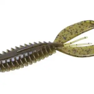 ZOOM 130-025 ZOOM Z-Craw Jr 3.5" Green Pumpkin