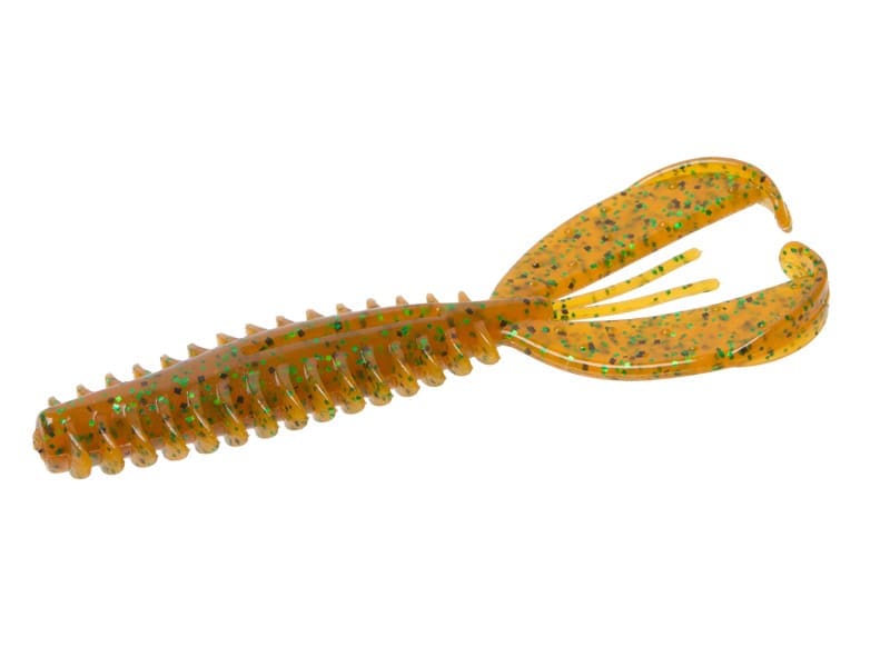 ZOOM 130-097 ZOOM Z-Craw Jr 3.5" Rootbeer Pepper Green