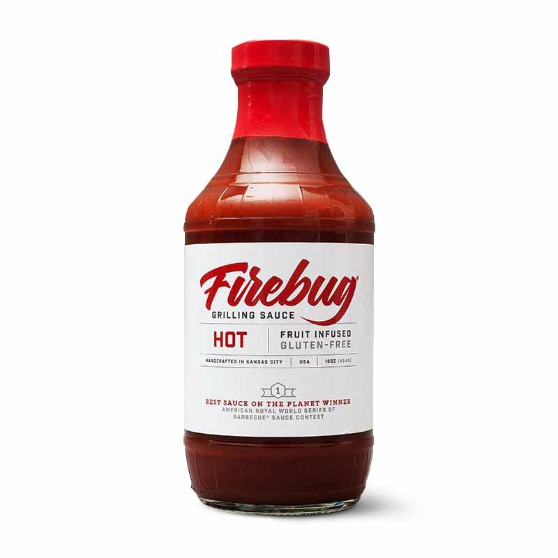 Delano 43020114 Firebug Grilling Sauce Firebug Hot 14 oz