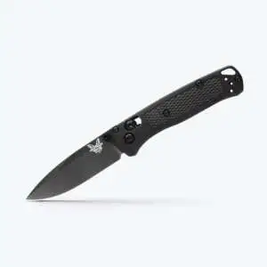 Mini Bugout® Drop-Point Knife - Black CF-Elite® Handle
