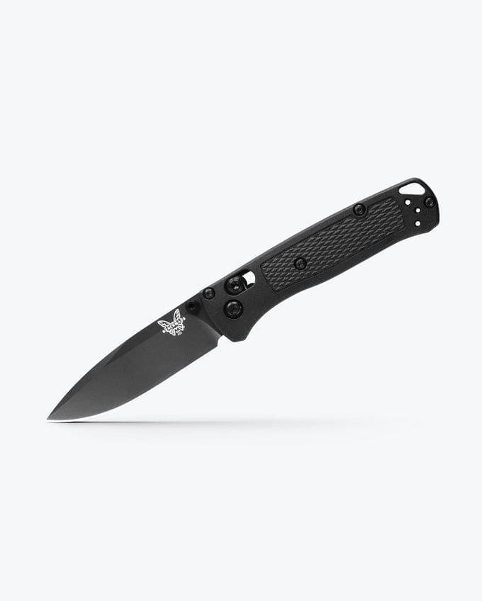 Mini Bugout® Drop-Point Knife - Black CF-Elite® Handle