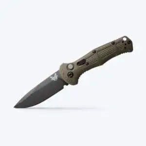 Mini Claymore Drop-Point Knife - Ranger Green Grivory® Handle