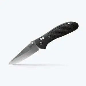 Griptilian® Drop-Point Knife - Black Grivory®