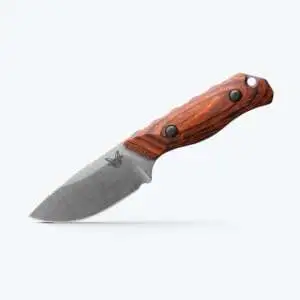 Hidden Canyon Hunter Drop-Point Knife - Stabilized Wood Handle