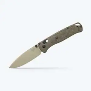 Bugout® Drop-Point Knife - Dark Olive Grivory® Handle