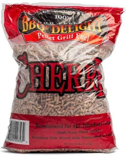 Delano 90579 BBQs Delight Cherry Pellets  20 Lbs