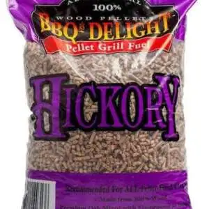 Delano 00313 BBQr's; Pellet;Hickory; 20LB