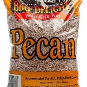 Delano 90903 BBQs Delight Pecan Pellets  20 Lbs