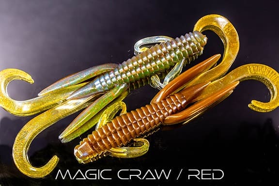 Man Bear Pig Magic Craw Red