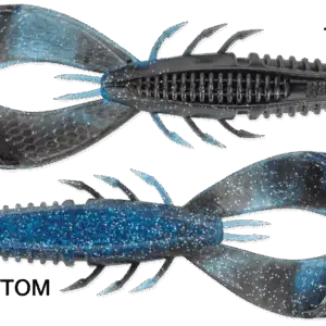 CrushCity Cleanup Craw 3 Black N Blue