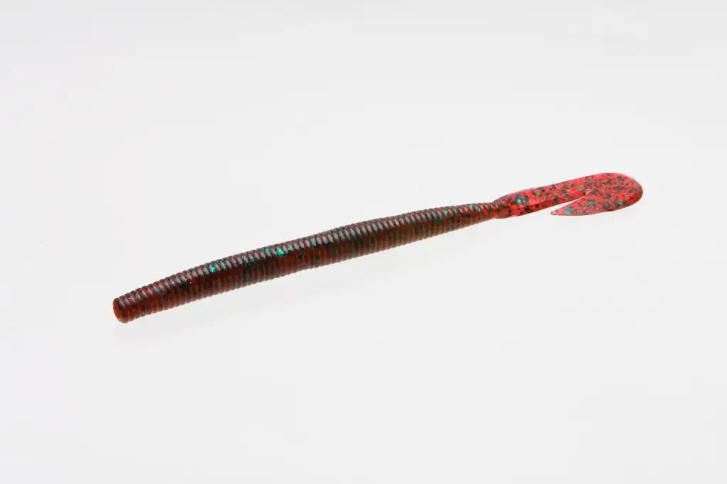 Zoom U-V Speed Worm 6" Red Bug