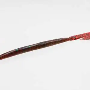 Zoom U-V Speed Worm 6" Red Bug