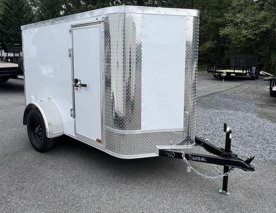 Arising Trailer 5X8 SA ENCLOSED White - ARI5x8WHT