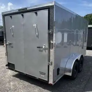 Arising Trailer 6X12 TA ENCLOSED Silver - ARI6x12TASILV