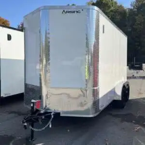 Arising Trailer 6X12 TA ENCLOSED White - ARI6x12TAWHT