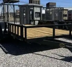 Bye-Rite 7x14 Light Duty Tandem Axel Utility Trailer ATV